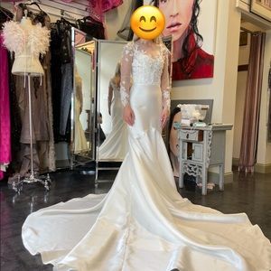Cizzy wedding dress/gown- Ivory